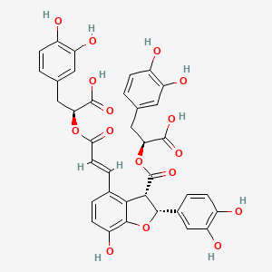 Chemical structure of Salvianolic acid Y