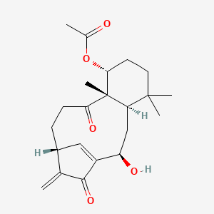 Chemical structure of Kongensin A