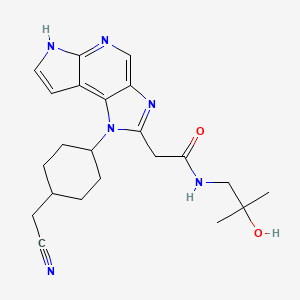 Chemical structure of Lorpucitinib