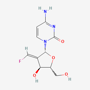 Chemical structure of Tezacitabine