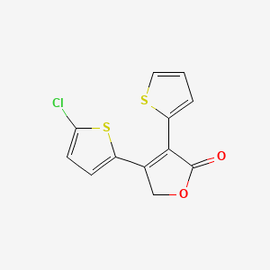 Chemical structure of YC-001