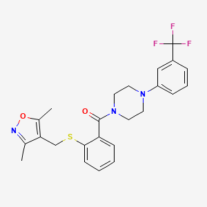 Chemical structure of RU-302
