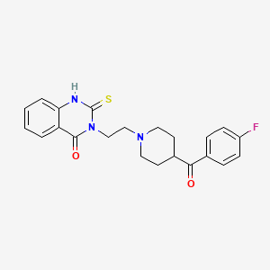 Chemical structure of Altanserin