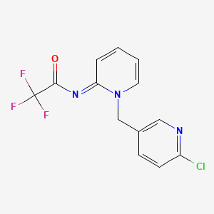 Chemical structure of Flupyrimin