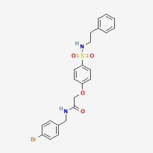 Chemical structure of SMS1-IN-1