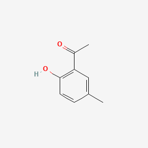Chemical structure of 2-Hydroxy-5-methylacetophenone
