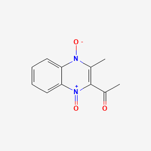 Chemical structure of Mequindox