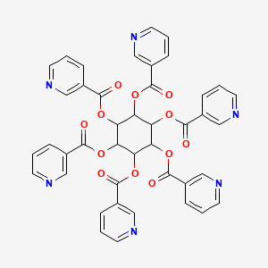 Chemical structure of Inositol nicotinate