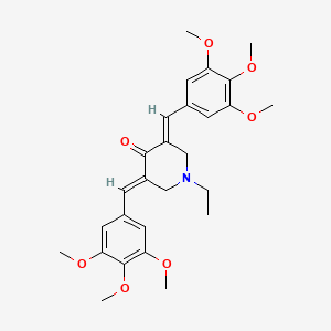 Chemical structure of L48H37