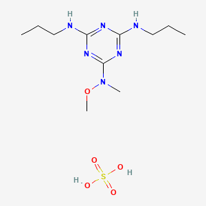 Chemical structure of GAL-021 sulfate