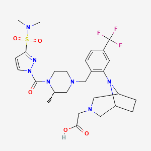 Chemical structure of ABD957