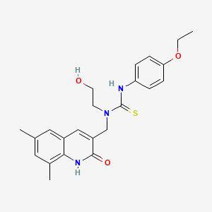 Chemical structure of β-Glucuronidase-IN-1