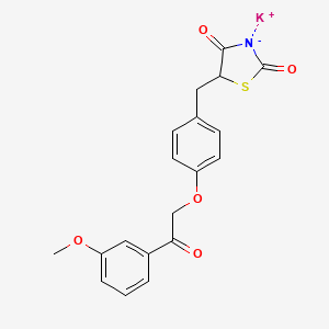 Chemical structure of MSDC-0602K