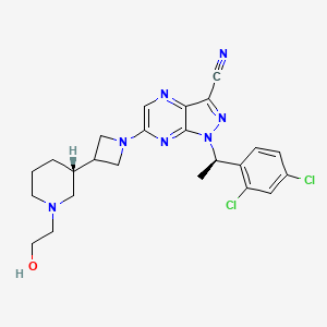 Chemical structure of CCR4 antagonist 3