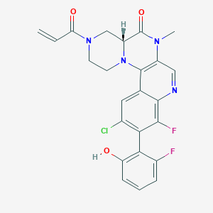 Chemical structure of KRAS G12C inhibitor 14