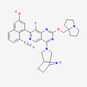 Chemical structure of MRTX-EX185