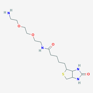 Chemical structure of Biotin-nPEG-amine