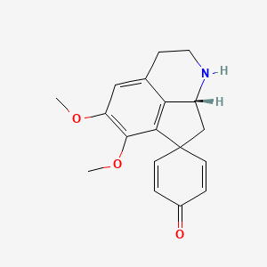 Chemical structure of Stepharine