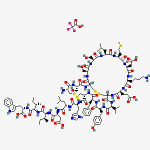 Chemical structure of Endothelin 1TFA
