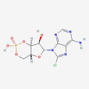 Chemical structure of Tocladesine