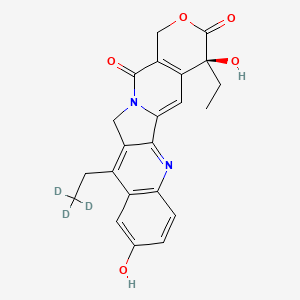 Chemical structure of SN-38-d3