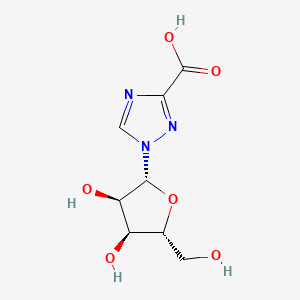 Chemical structure of Ribavirin carboxylic acid
