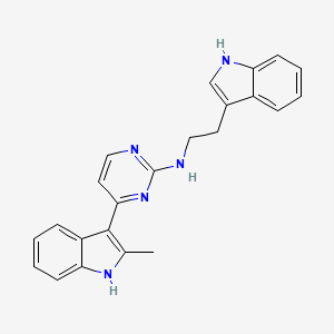 Chemical structure of PKR-IN-C51