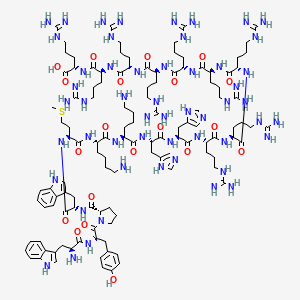 Chemical structure of HXR9 hydrochloride