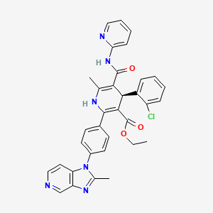 Chemical structure of Modipafant
