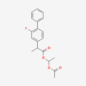 Chemical structure of Flurbiprofen axetil