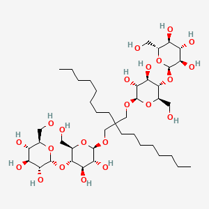 Chemical structure of Decyl maltose neopentyl glycol