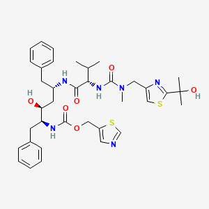 Chemical structure of Hydroxy ritonavir