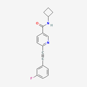 Chemical structure of VU0360172