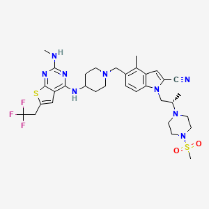 Chemical structure of Ziftomenib