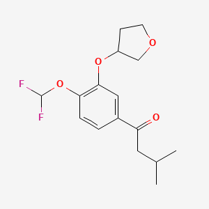 Chemical structure of Roflupram
