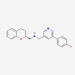 Chemical structure of Sarizotan
