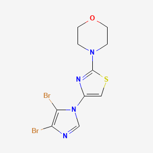 Chemical structure of Ar-V7-IN-1