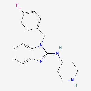 Chemical structure of Tecastemizole
