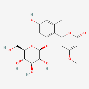 Chemical structure of Aloenin