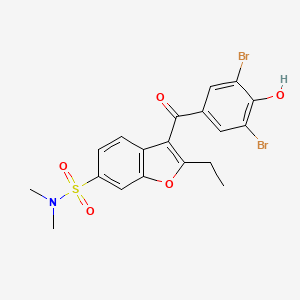 Chemical structure of PTP1B-IN-15