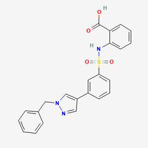 Chemical structure of NITD-2