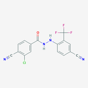 Chemical structure of VPC-70619