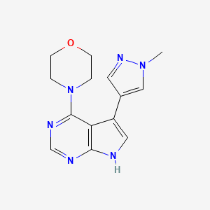 Chemical structure of PF-06454589