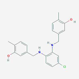 Chemical structure of DRB18