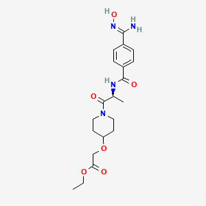 Chemical structure of Sibrafiban