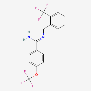 Chemical structure of BZAD-01