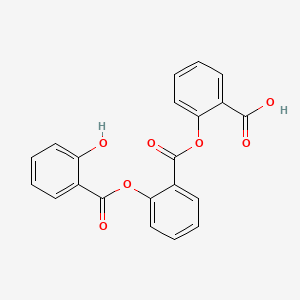 Chemical structure of Tri-Salicylic acid