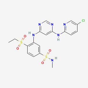 Chemical structure of GSK854