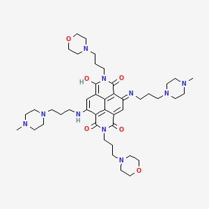 Chemical structure of MM41