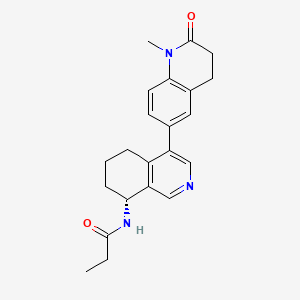 Chemical structure of Baxdrostat